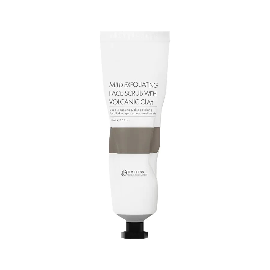 TTM Mild Exfoliating Face Scrub with Volcanic Clay